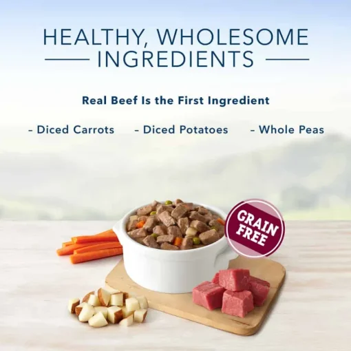 New Blue Buffalo BLUE Life Protection Formula Blue Buffalo Blue's Stew Hearty Beef Stew Wet Dog Food