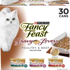Fashion Fancy Feast Gravy Lovers Poultry & Beef Feast Variety Pack Wet Cat Food