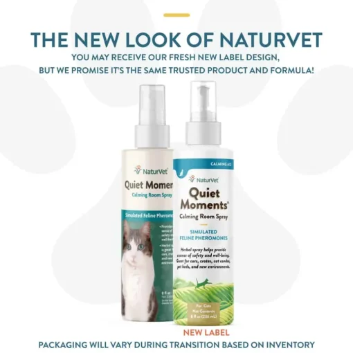 Sale NaturVet Quiet Moments Herbal Calming Room Spray Feline