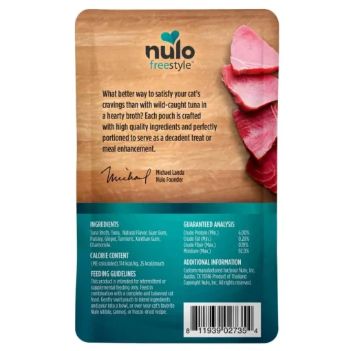 Discount Nulo FreeStyle Chunky Tuna Broth Cat Food