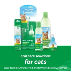 Sale TropiClean Fresh Breath Oral Care Kit for Cats